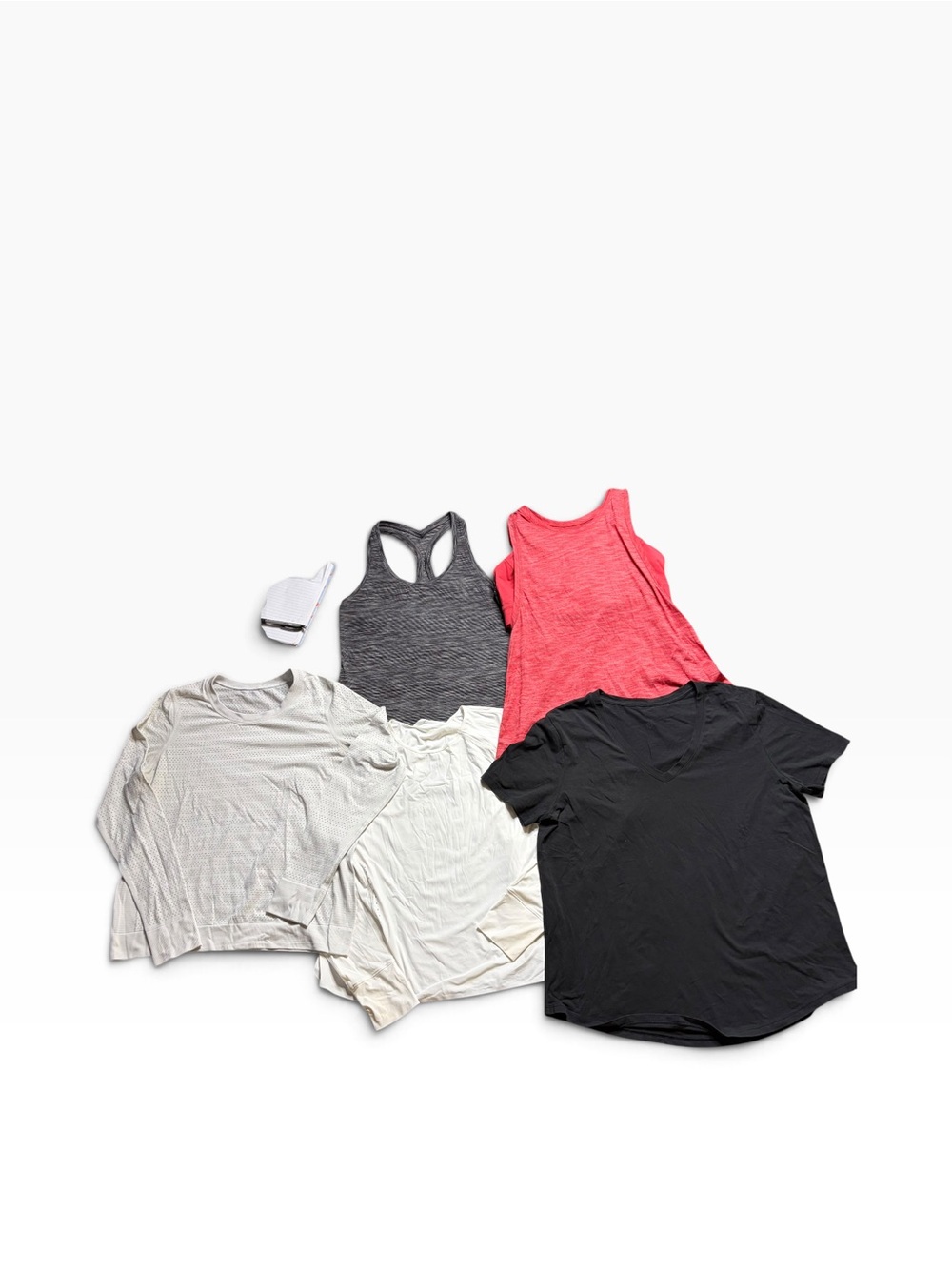 Bundle of 5 Lululemon Tank Tops and Shirts Size 10-12